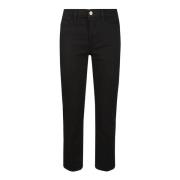 Frame Le hög rak jeans Black, Dam