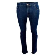 Hand Picked Italienska Slim-fit Jeans Blue, Herr