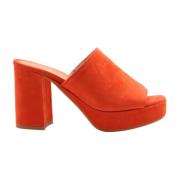 E mia High Heel Sandals Orange, Dam