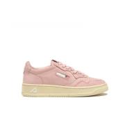 Autry Vintage Nabuk Rose Sneakers Pink, Dam