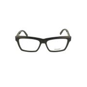 Saint Laurent Uppgradera din glasögonstil med svarta rektangulära glas...