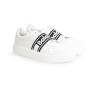 Baldinini Högkvalitativa lädersneakers White, Herr