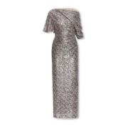 Diane Von Furstenberg Paljettklänning Gray, Dam