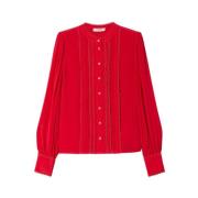 Twinset Stilfull Skjorta Red, Dam