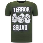 Local Fanatic T Shirt Med Tryck Beagle Boys Squad Green, Herr