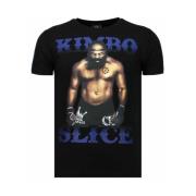 Local Fanatic Kimbo Slice Rhinestone - Herr T-shirt - 5766Z Black, Her...