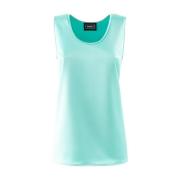 Doris S Sleeveless Tops Blue, Dam