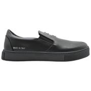 Philipp Plein Total Black Moccasin Sneakers Black, Herr