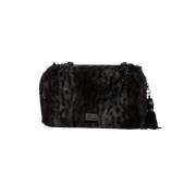 Moschino Pre-Owned Pre-owned Päls axelremsvskor Black, Dam