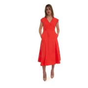 Pennyblack Offerto Cotton sleeveless dress Orange, Dam