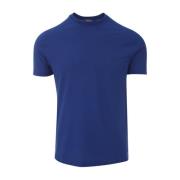 Zanone Slim Fit Crew Neck T-shirt Blue, Herr