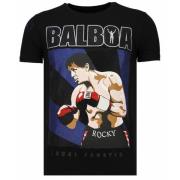 Local Fanatic Balboa Rocky Rhinestone - Herr T shirt - 13-6223Z Blue, ...