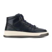 Hogan Blå High Top Sneakers Blue, Herr