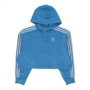 Adidas Sky Rush Kort Hoodie - Streetwear Kollektion Blue, Dam