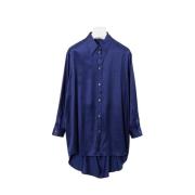 MM6 Maison Margiela S52Dt0020-S54450 Casual Oversized Satinblus Blue, ...