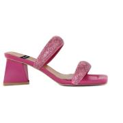 Angel Alarcon High Heel Sandals Pink, Dam