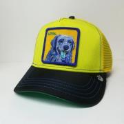 Goorin Bros Gul Doggy Trip Trucker Cap Yellow, Unisex
