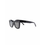 Retrosuperfuture Svarta solglasögon med originalfodral Black, Unisex