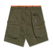 Dsquared2 Cargo Boxer shorts Green, Herr