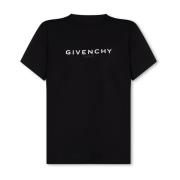 Givenchy T-shirt med logotyp Black, Dam