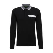 Hugo Boss Svarta T-shirts och Polos med Felfri Stil Black, Herr