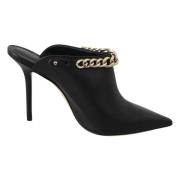 Jimmy Choo Svart/Guld Läder Lexx Pumps Black, Dam