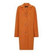 Joseph Single-Breasted Coats Orange, Dam