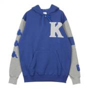 Kappa Streetwear Hoodies Kollektion Blue, Herr