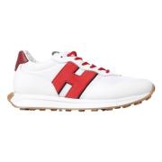 Hogan H601 Allacciato H Patch Sneakers White, Herr