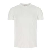 Maison Margiela Klassisk Herr T-Shirt White, Herr