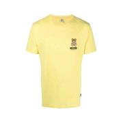 Moschino Logo Teddy T-Shirt Yellow, Dam
