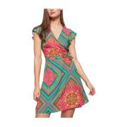 Gaudi Short Dresses Multicolor, Dam
