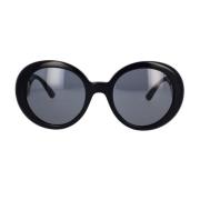Versace Runda solglasögon Ve4414 Gb1/87 Black, Unisex