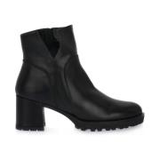 Melluso Heeled Boots Black, Dam