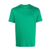 Majestic Filatures S/s besättningshals T-shirt Green, Herr