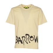 Barrow Vita T-shirts och Polos Beige, Herr