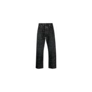 Études Twisted Seam Artwork Jeans Black, Herr