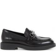 Vagabond Shoemakers Svarta Läderloafers för Kvinnor Black, Dam