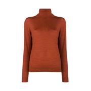 PS By Paul Smith Turtlenecktröja i Kamelull Brown, Dam