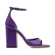 Paris Texas Mauve Läder Fiona Sandaler Purple, Dam