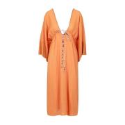 Ottod'Ame Maxi Dresses Orange, Dam