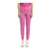 Seventy Cropped Trousers Pink, Dam