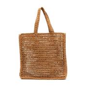 Chica London Tote Bags Brown, Dam