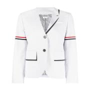 Thom Browne Blazerjacka Gray, Dam