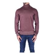 Tagliatore Sweaters Prune Brown, Herr