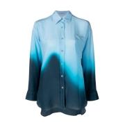 Ermanno Scervino Shirt Blue, Dam