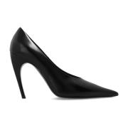 Nensi Dojaka Läder stiletto pumps Black, Dam