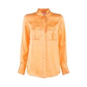 Nenette Shirts Orange, Dam