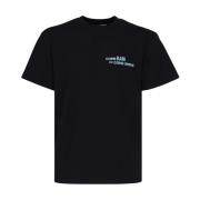 JW Anderson Svart Groda Tryck T-shirt Black, Herr