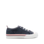 Thom Browne Blå Tartan Tread Sneakers Blue, Herr